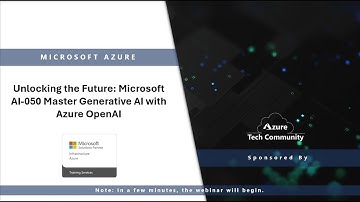 Unlocking the Future: Microsoft AI-050 - Master Generative AI with Azure OpenAI!