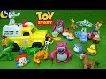 Lots of Toy Story Toys Woody Buzz Lightyear Jessie Imaginext Pizza Planet Truck Lotso Toy Videos