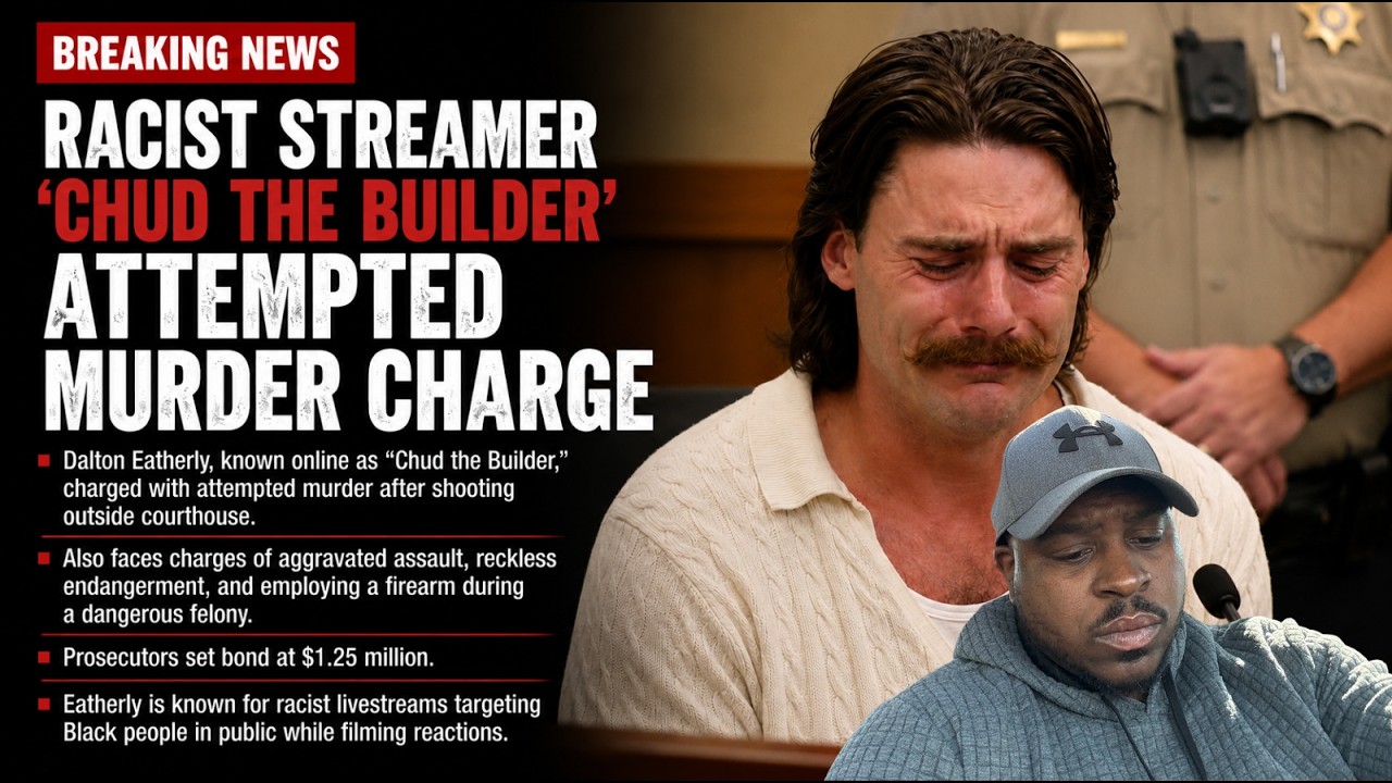 "Racist Streamer ‘Chud The Builder’ BREAKS DOWN In Court Over Attempted ...
