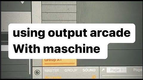 use output arcade in maschine #shorts #producerlife