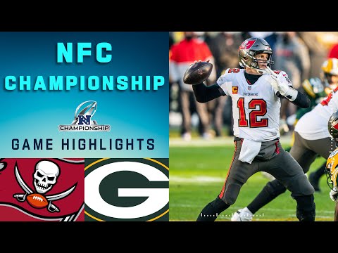Buccaneers vs. Packers NFC Championship Game Highlights