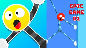 Stretch Guy Walkthrough Gameplay || Level 1-20 || iOS/Android