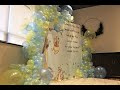 Balloon Garland DIY | Tutorial | How To | Baby shower setup | Winnie The Pooh