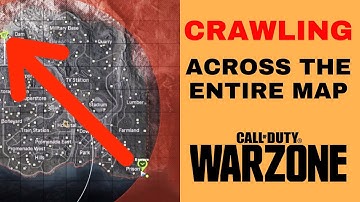 HOW BIG IS THE MAP in Call of Duty: Warzone? Crawl Across the Map