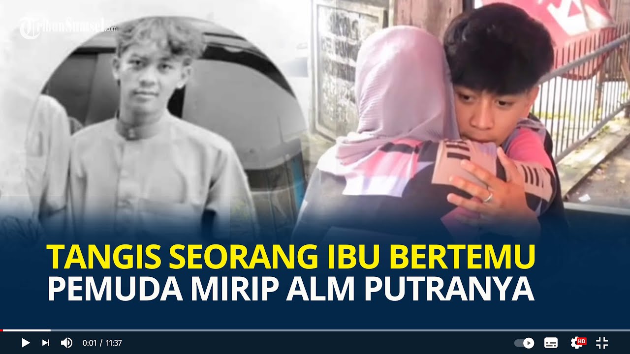 Pilu Tangis Seorang Ibu Tak Sengaja Bertemu Pemuda Mirip Almarhum Putranya, Langsung Anggap Anak