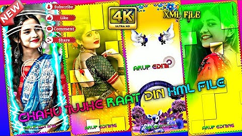 Chahu Tujhe Raat Din Xml file 😱✌️ | Hindi dj song XML FILE 🔰 | @Aruplighting001