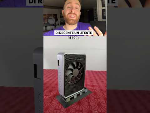 Hai mai provato a stampare una GPU IN 3D?🤓