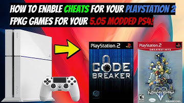 How To Enable Cheats for your PlayStation 2 FPKG Games For Your 5.05 Modded PS4!