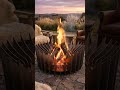 Round Plate Parts Fire Pit V2 DXF SVG | CNC Plasma Laser Cut Fire Pit Plans | Modern Metal Art 🔥