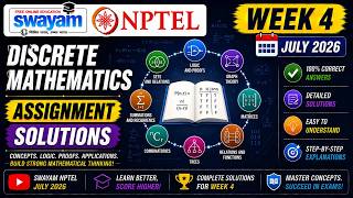 Discrete Mathematics Week 4 Assignment Answers 2026 | NPTEL July 2026 | NPTEL Assignment Solutions