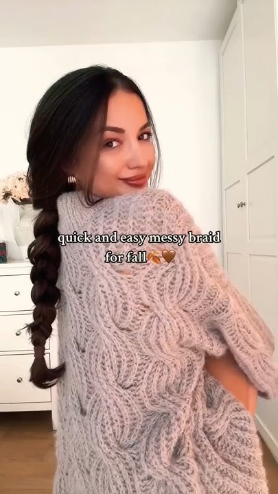  Messy Braid Hairstyles: Fall Edition! - YouTube