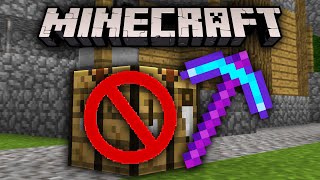 Minecraft, But Without Mining or Crafting