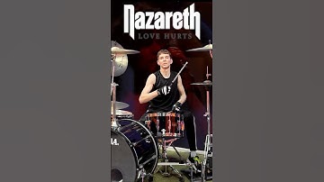 Thumbnail of Nazareth | Love Hurts | Drum Cover