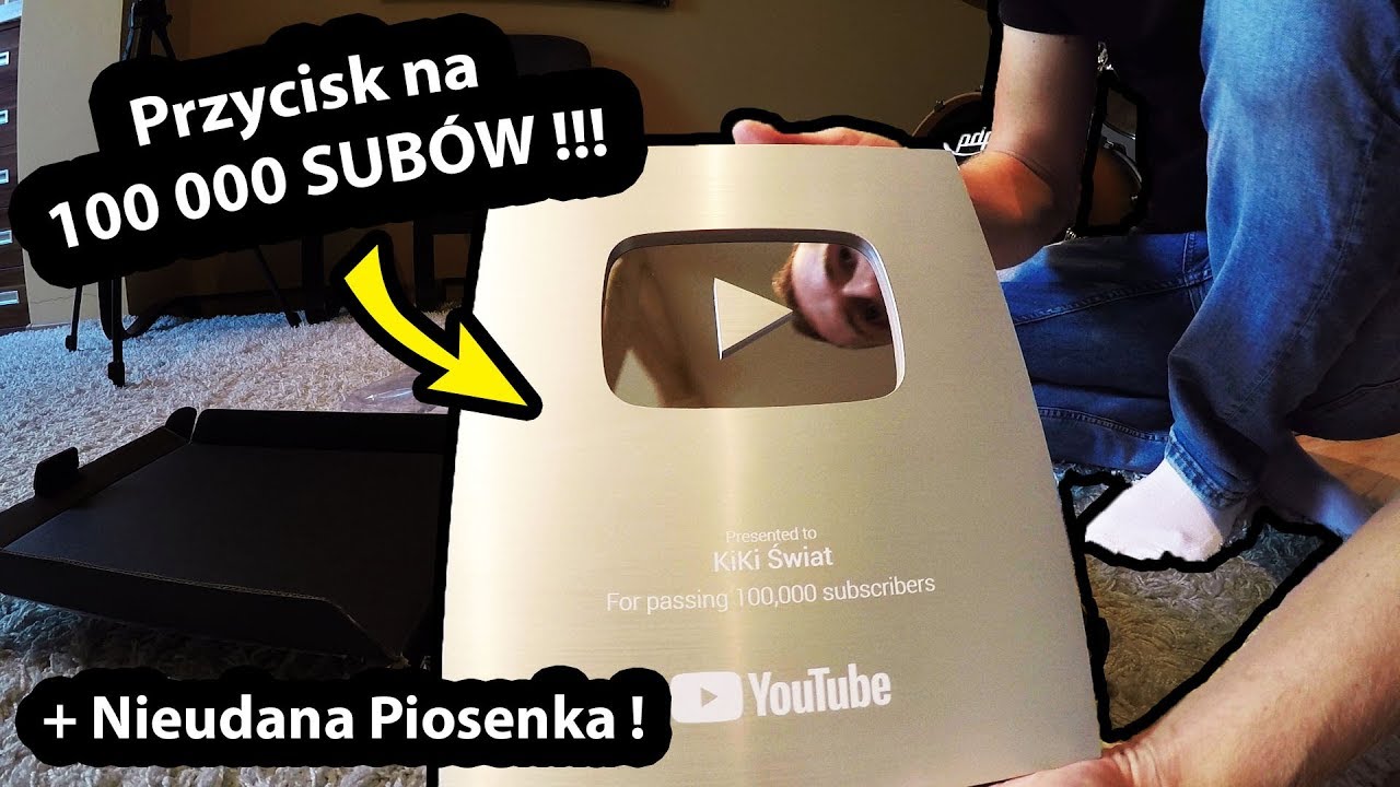 Przycisk Youtube Za 100 Mln Subskrypcji Mamy Przycisk YouTube !!! - Dlaczego dopiero TERAZ ??? - Co Będzie z