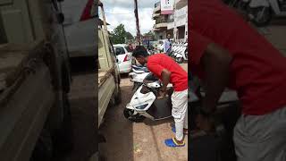 New Maestro Edge 125 Led Head Lamp Full Degital Meter Unloading