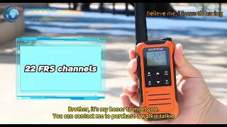 Baofeng BF-F22 Walkie-Talkie | PMR FRS Wireless Intercom for Outdoor Camping & Communication screenshot 2