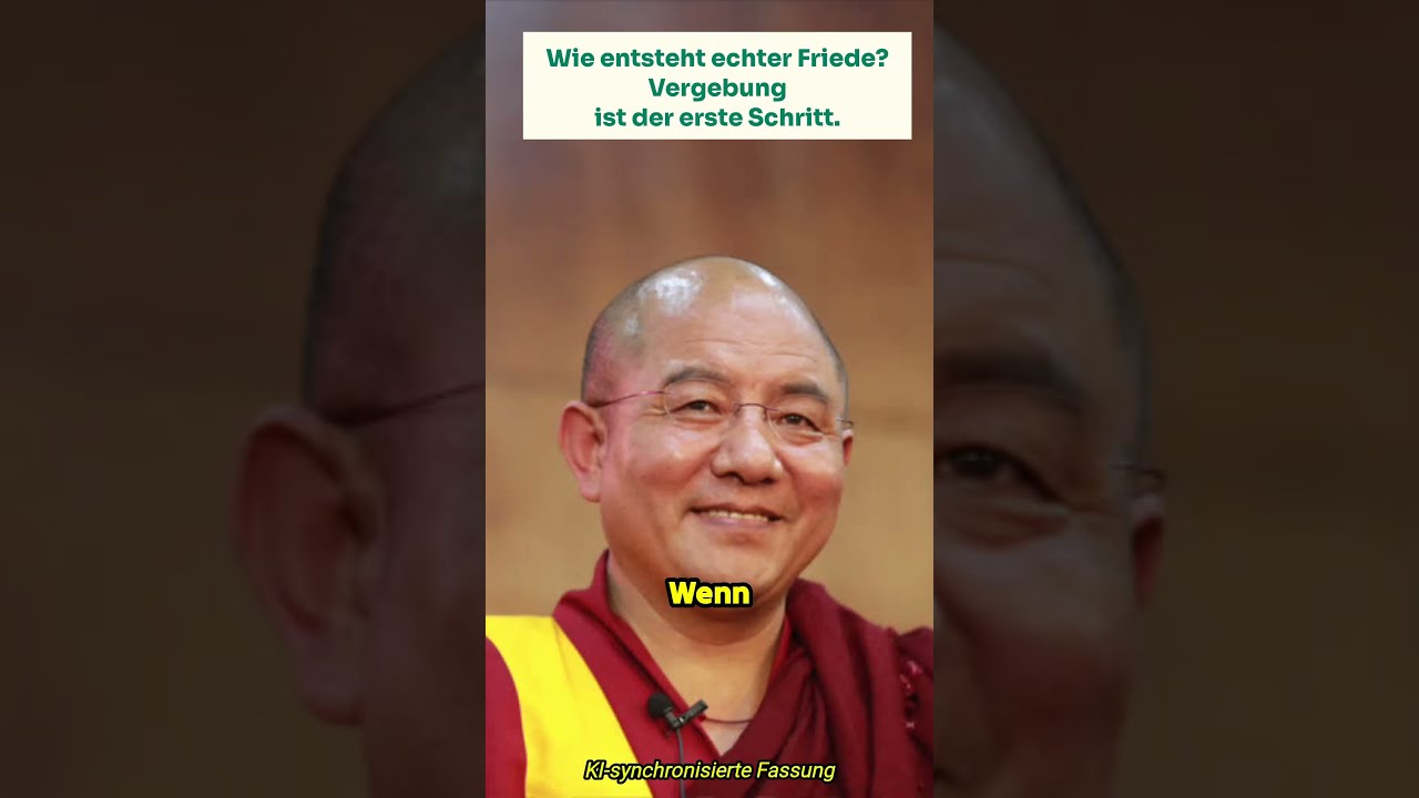 Vergebung ist der erste Schritt zum Frieden 🕊️✨