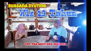 Suasana Syuting Lagu Wis 19 Tahun Cipt. Pak Ndut/Drs. Mardiya