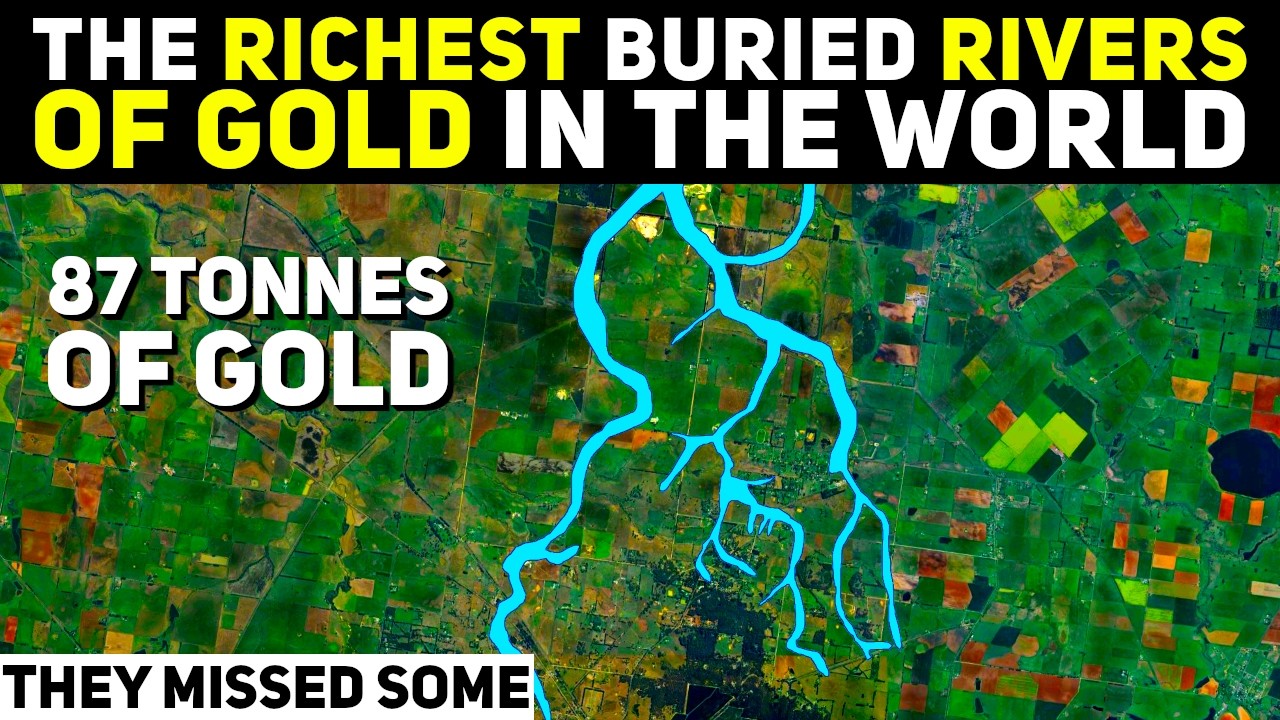 The Richest Buried Rivers of Gold in the World - YouTube