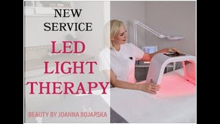 LED LIGHT THERAPY MASK  Omega Light  NEW Beauty Service at Beauty by Joanna Bojarska