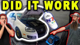 Running Nitrous on a VW Jetta ~ Will It EXPLODE This Time?