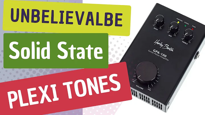 Unbelievable Plexi Tone with Harley Benton Power Amp GPA-100 and Overdrive pedal