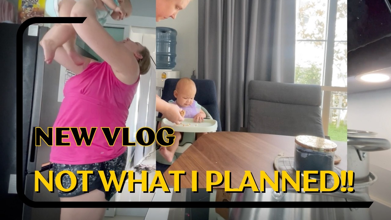 Vlog 20 | WHEN MY DAY DOESN'T GO TO PLAN AS A SAHM... - YouTube