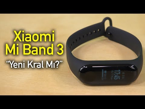 Xiaomi Mi Band 3 mercek altında: \