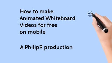How to ... Create Animated Whiteboard Videos for free on mobile (using Benime)