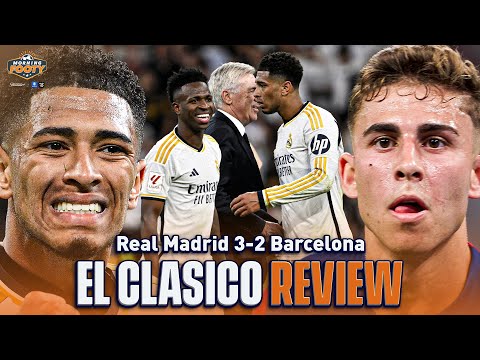 LaLiga: Jude Bellingham's late winning goal wins El Clásico! | Morning Footy | CBS Sports Golazo