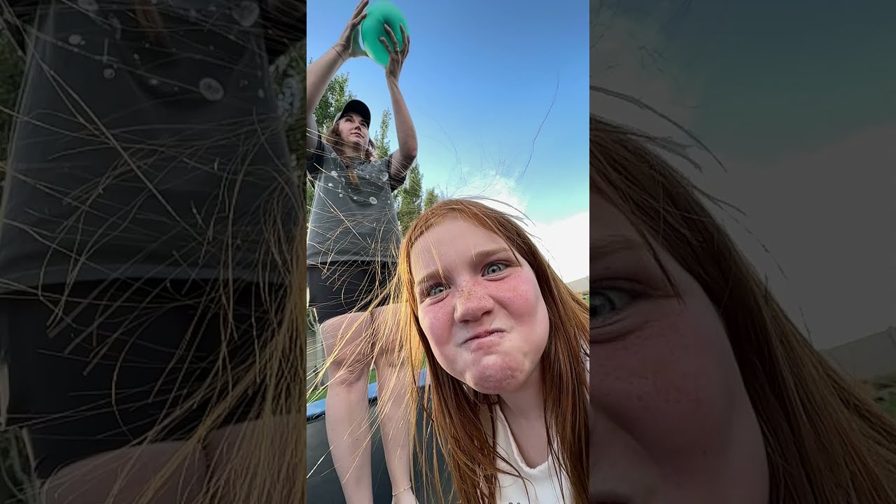 SUMMER SPLASHDOWN Adley S Backyard Water Balloon Explosion With Mom Shorts