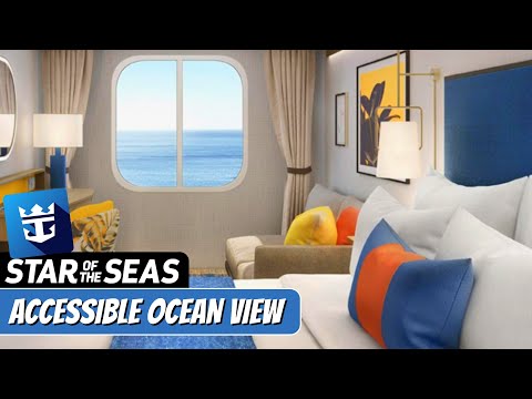 Star of the Seas Accessible Ocean View walkthrough tour