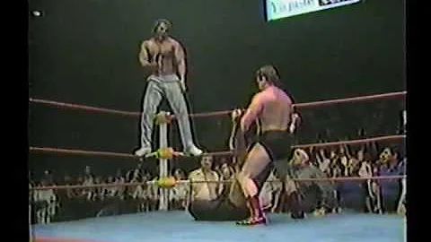 King Tonga & Richard Charland vs. Jacques & Raymon...