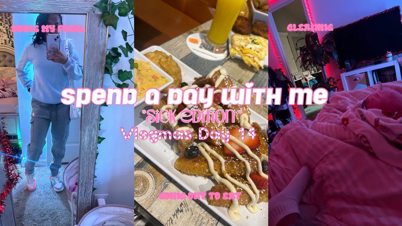 SPEND A DAY WITH ME *sick edition* | Vlogmas Day 14| - YouTube