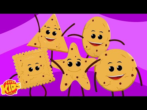 Five Little Shapes, Learning Videos for Children by Super Kids Network