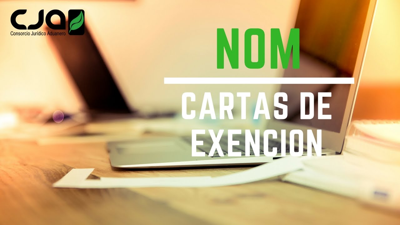 Cartas Exención NOM - Panel de Especialistas - YouTube