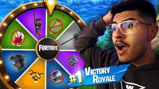 Fortnite Spin The Wheel CHALLENGE! (Terrible Idea…)