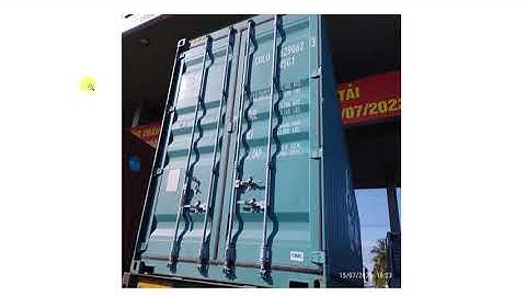 Ứng dụng chọn vỏ container bằng hình ảnh tại Cảng Tân Cảng 128 - Hải Phòng