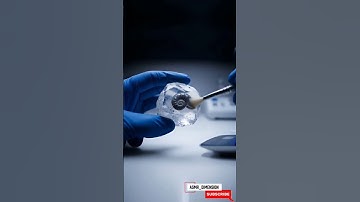 RAREST Fossil ASMR: Cleaning an Ancient Ammonite Encased in Crystal! (Soft Brushing Sounds) 🐌🐚