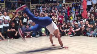 Crazy Legs (Rock Steady Crew) vs Storm (Battle Squad)