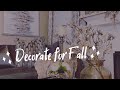 FALL 2021 🍁 Fall Decorate with Me Ideas for Lux Family Room