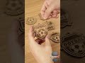 Football lovers will love This Gift⚽🔥#gift #football #woodwork #keychain #laserengraving #fyp #short