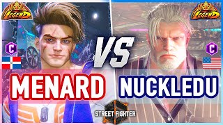 SF6 🔥 MenaRD (Luke) vs NuckleDu (Guile) 🔥 Street Fighter 6
