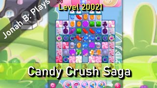 Candy Crush Saga Level 20021