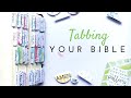 How to Tab Your Bible | Doodling Faith