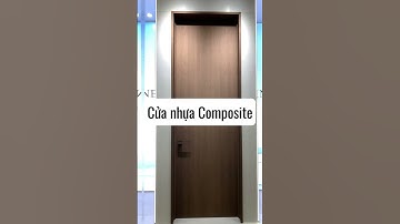 Cửa nhựa composite chống nước, cách âm, cách nhiệt vượt trội #cuanhuacomposite #nhadepbinhnam