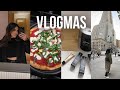 Vlogmas Day 22 | last day in nyc, heading back to DC, unpacking, pr unboxings, homemade pizza