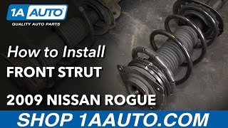 How to Replace Front Strut Assembly 08-11 Nissan Rogue