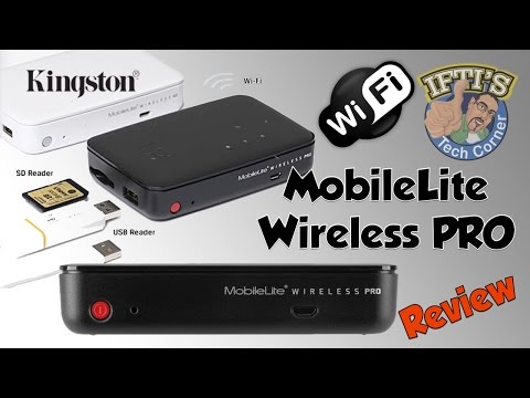 Kingston MobileLite Pro Wireless Media Streamer & Backup for iPhone/Android - REVIEW