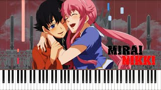 Here With You - Mirai Nikki Piano Cover | Sheet Music | 未来日記, 想いの寄り方は不均一